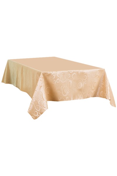 Bulk order Nordic rectangular table cover design PU waterproof and oil-proof jacquard table cover table cover supplier  Site construction starts praying worship tablecloth extra large Admissions SKTBC042 back view